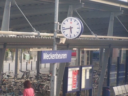 estacion del tren de Meckenbeuren