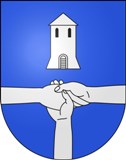 Escudo de Armas de la Comuna o Municipio de Prangins, Vaud, Suisse